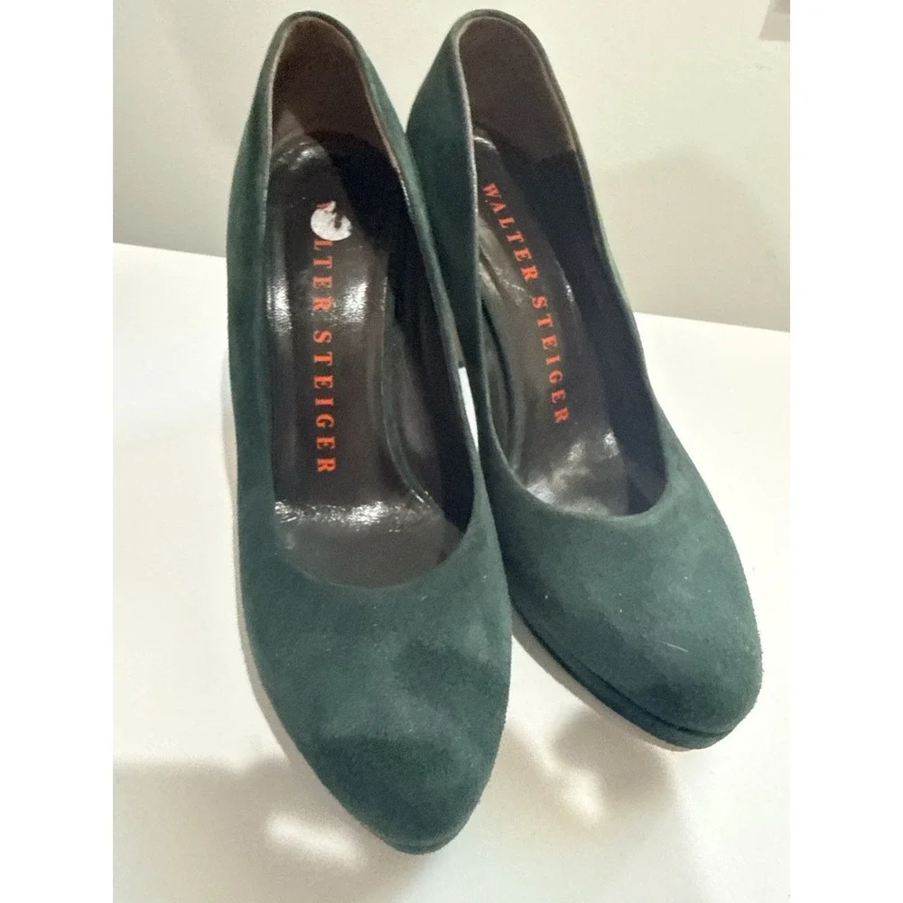 Walter Steiger Green‎ Heels Pumps